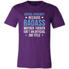 Dental Hygienist Shirt - Dental Hygienist because badass mother fucker isn't an official job title - Profession Gift-T-shirt-Teelime | shirts-hoodies-mugs