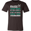 Dental Hygienist Shirt - Raise your hand if you love Dental Hygienist, if not raise your standards - Profession Gift-T-shirt-Teelime | shirts-hoodies-mugs