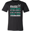 Dental Hygienist Shirt - Raise your hand if you love Dental Hygienist, if not raise your standards - Profession Gift-T-shirt-Teelime | shirts-hoodies-mugs