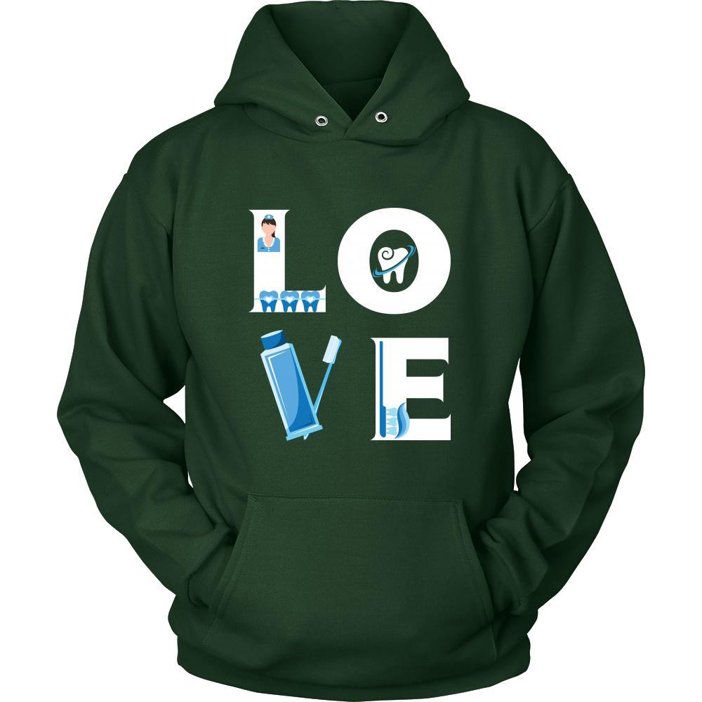 Dentist - LOVE Dentist - Profession/Job Shirt-T-shirt-Teelime | shirts-hoodies-mugs