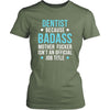 Dentist Shirt - Dentist because badass mother fucker isn't an official job title - Profession Gift-T-shirt-Teelime | shirts-hoodies-mugs