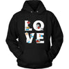 Dietitian - LOVE Dietitian - Health Profession/Job Shirt-T-shirt-Teelime | shirts-hoodies-mugs