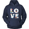 Dietitian - LOVE Dietitian - Health Profession/Job Shirt-T-shirt-Teelime | shirts-hoodies-mugs