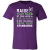 Dietitian Shirt - Raise your hand if you love Dietitian, if not raise your standards - Profession Gift-T-shirt-Teelime | shirts-hoodies-mugs