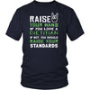 Dietitian Shirt - Raise your hand if you love Dietitian, if not raise your standards - Profession Gift-T-shirt-Teelime | shirts-hoodies-mugs