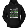 Dietitian Shirt - Raise your hand if you love Dietitian, if not raise your standards - Profession Gift-T-shirt-Teelime | shirts-hoodies-mugs