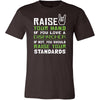 Dispatcher Shirt - Raise your hand if you love Dispatcher, if not raise your standards - Profession Gift-T-shirt-Teelime | shirts-hoodies-mugs