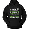 Dispatcher Shirt - Raise your hand if you love Dispatcher, if not raise your standards - Profession Gift-T-shirt-Teelime | shirts-hoodies-mugs