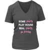 Diving Shirt - Some girls play house real girls go Diving- Hobby Lady-T-shirt-Teelime | shirts-hoodies-mugs