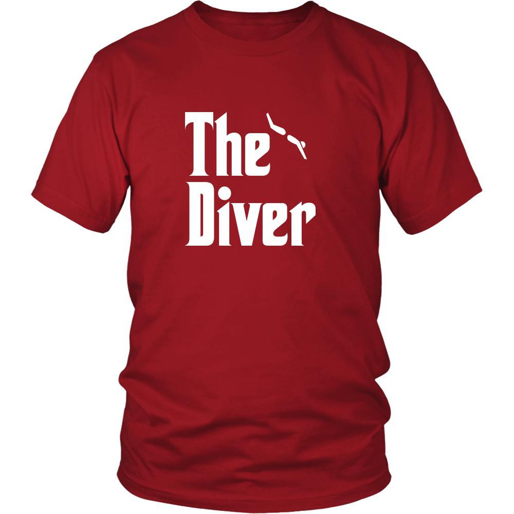 Diving Shirt - The Diver Hobby Gift-T-shirt-Teelime | shirts-hoodies-mugs