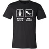 Diving - Your wife My wife - Father's Day Hobby Shirt-T-shirt-Teelime | shirts-hoodies-mugs