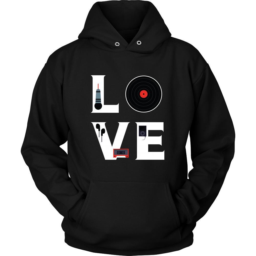 DJ - LOVE DJ - Music Profession/Job Shirt-T-shirt-Teelime | shirts-hoodies-mugs