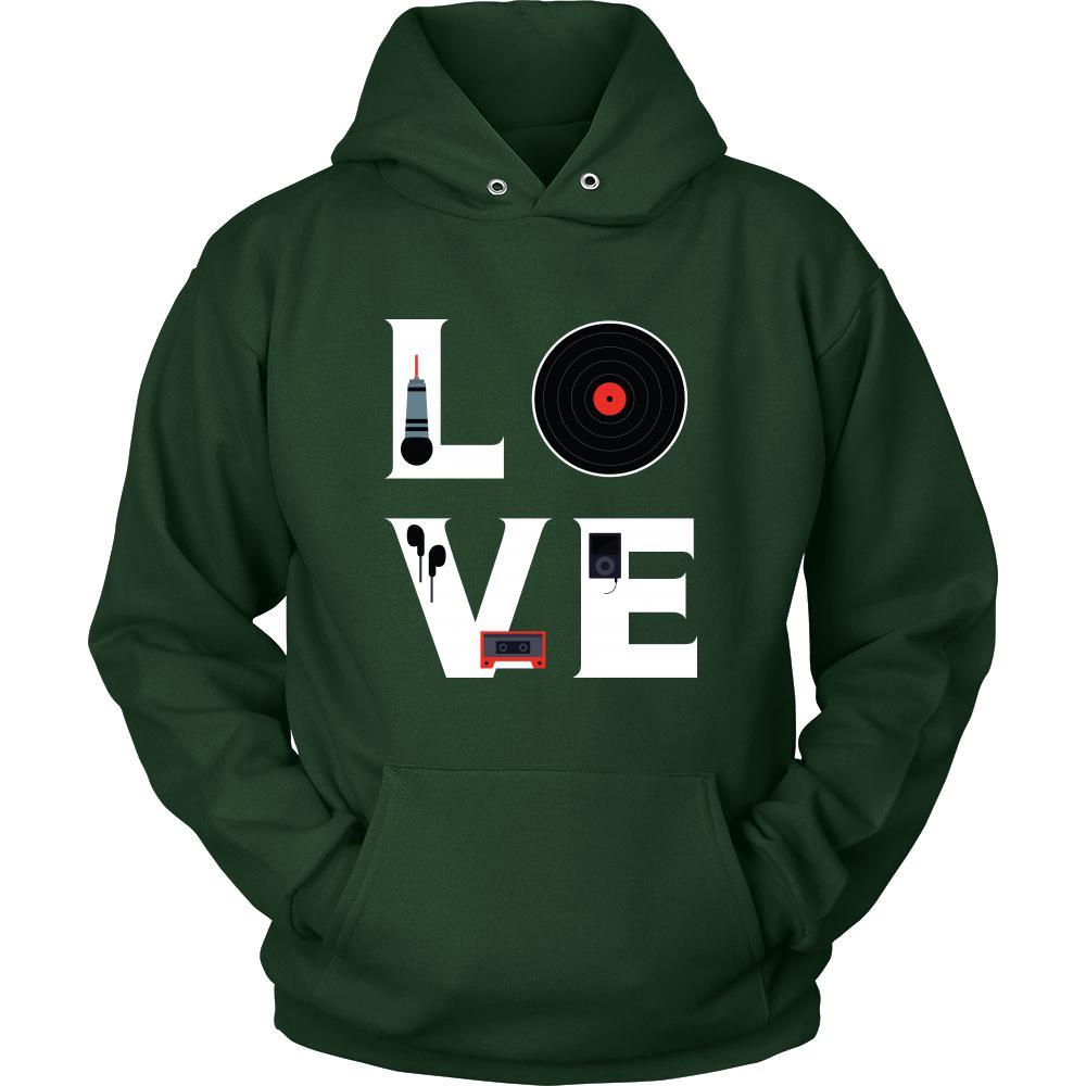 DJ - LOVE DJ - Music Profession/Job Shirt-T-shirt-Teelime | shirts-hoodies-mugs