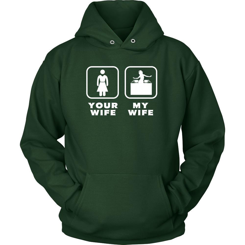 DJ - Your wife My wife - Father's Day Profession/Job Shirt-T-shirt-Teelime | shirts-hoodies-mugs