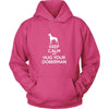 Doberman Shirt - Keep Calm and Hug Your Doberman- Dog Lover Gift-T-shirt-Teelime | shirts-hoodies-mugs