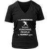 Dodgeball - I play Dodgeball because punching people is frowned upon - Sport Game Shirt-T-shirt-Teelime | shirts-hoodies-mugs
