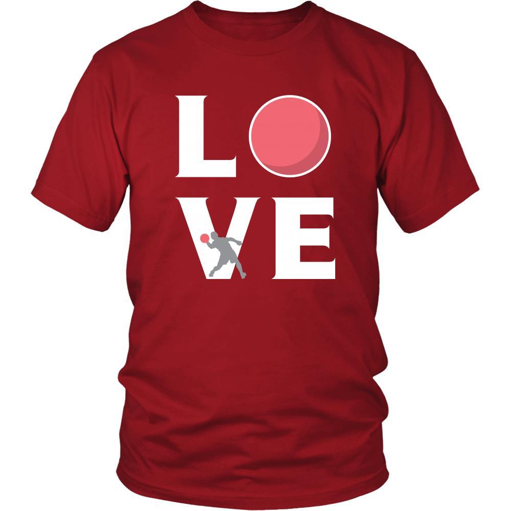 Dodgeball - LOVE Dodgeball - Sport Shirt-T-shirt-Teelime | shirts-hoodies-mugs