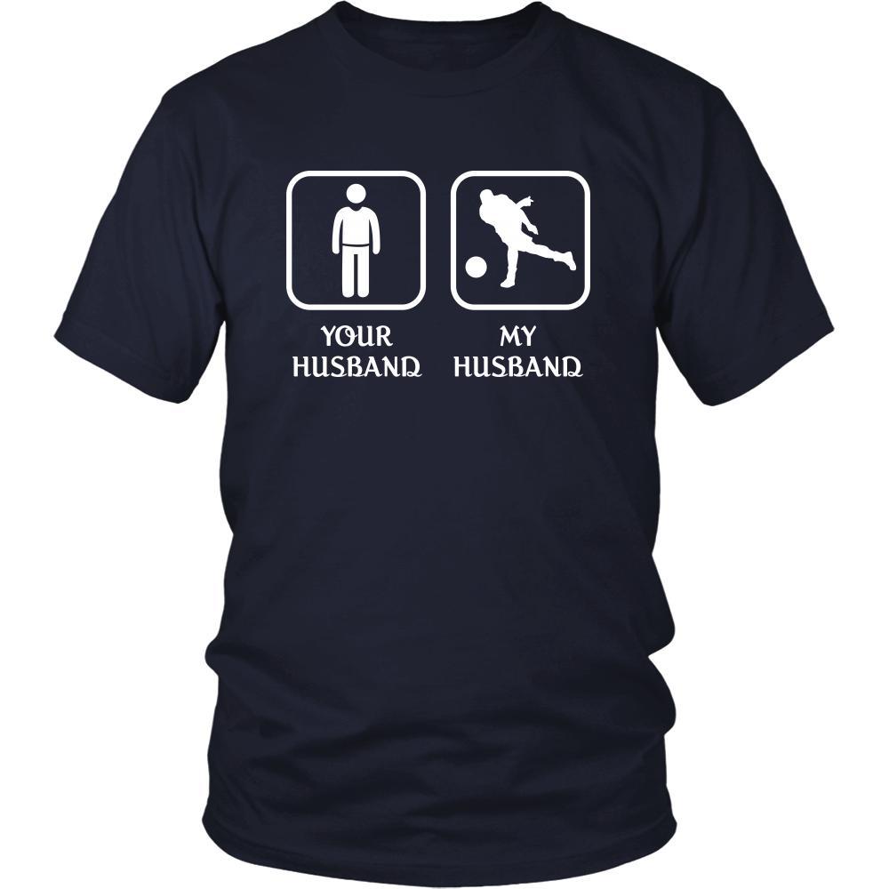 Dodgeball - Your husband My husband - Mother's Day Hobby Shirt-T-shirt-Teelime | shirts-hoodies-mugs