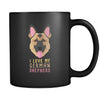 Dog Lover Cofee cup - I love my German Shepherd-Drinkware-Teelime | shirts-hoodies-mugs