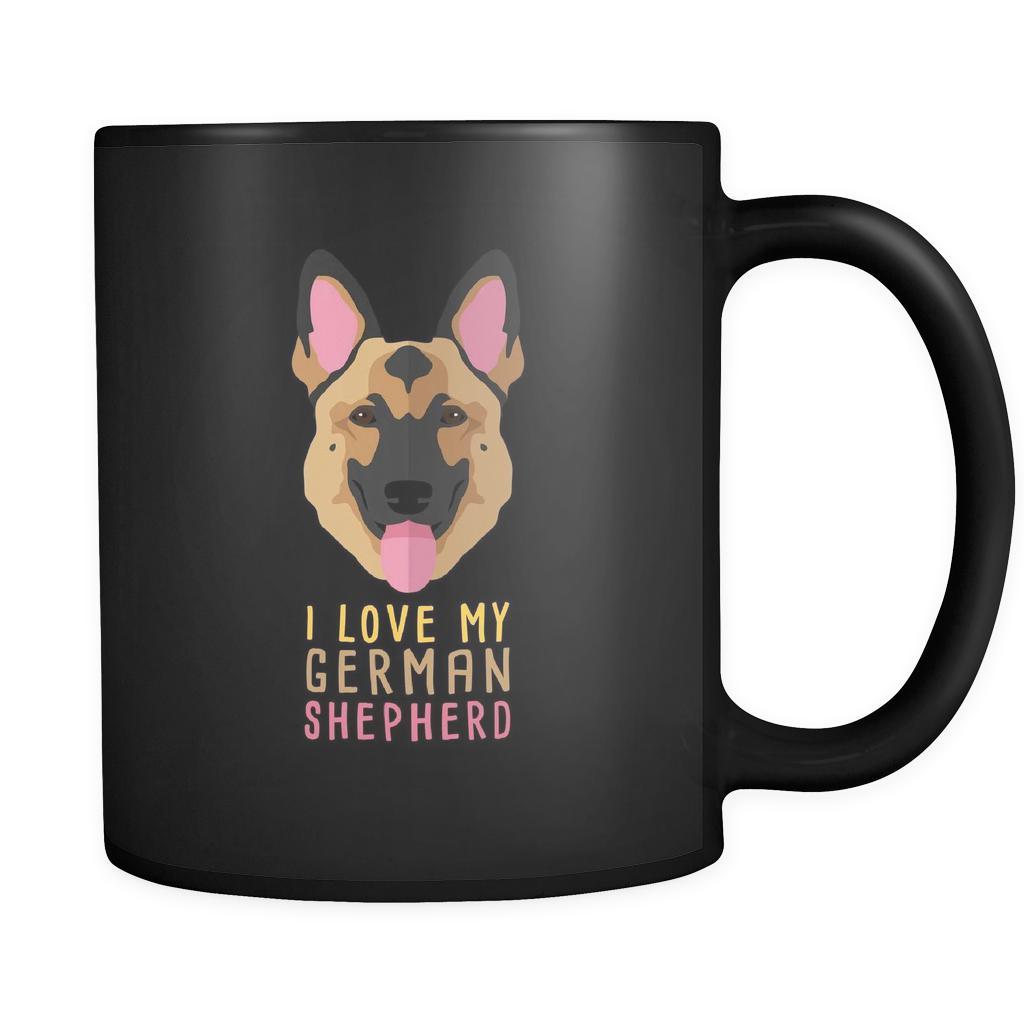 Dog Lover Cofee cup - I love my German Shepherd