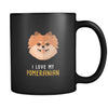 Dog Lover Cup - I love my Pomeranian-Drinkware-Teelime | shirts-hoodies-mugs