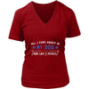 Dog Shirt - All I Care About - Animal Lover Gift-T-shirt-Teelime | shirts-hoodies-mugs