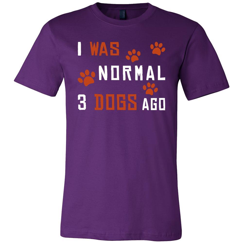 Dog Shirt - Normal 3 Dogs Ago - Animal Lover Gift-T-shirt-Teelime | shirts-hoodies-mugs