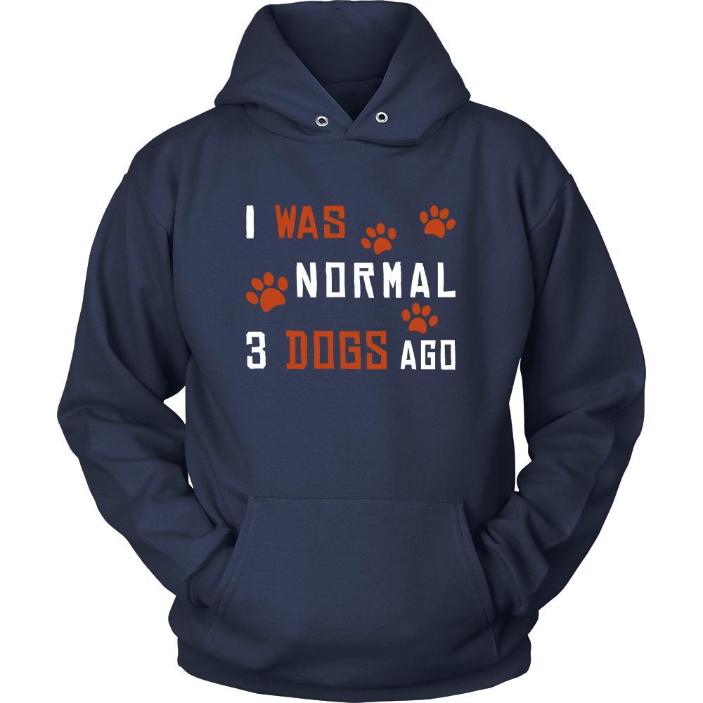 Dog Shirt - Normal 3 Dogs Ago - Animal Lover Gift-T-shirt-Teelime | shirts-hoodies-mugs