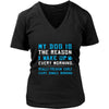 Dog Shirt - The Reason I Wake Up - Animal Lover Gift-T-shirt-Teelime | shirts-hoodies-mugs