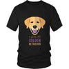 Dogs T Shirt - I love my Golden Retriever-T-shirt-Teelime | shirts-hoodies-mugs