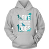 Dogs T Shirt - Love one woman and several Dogs-T-shirt-Teelime | shirts-hoodies-mugs