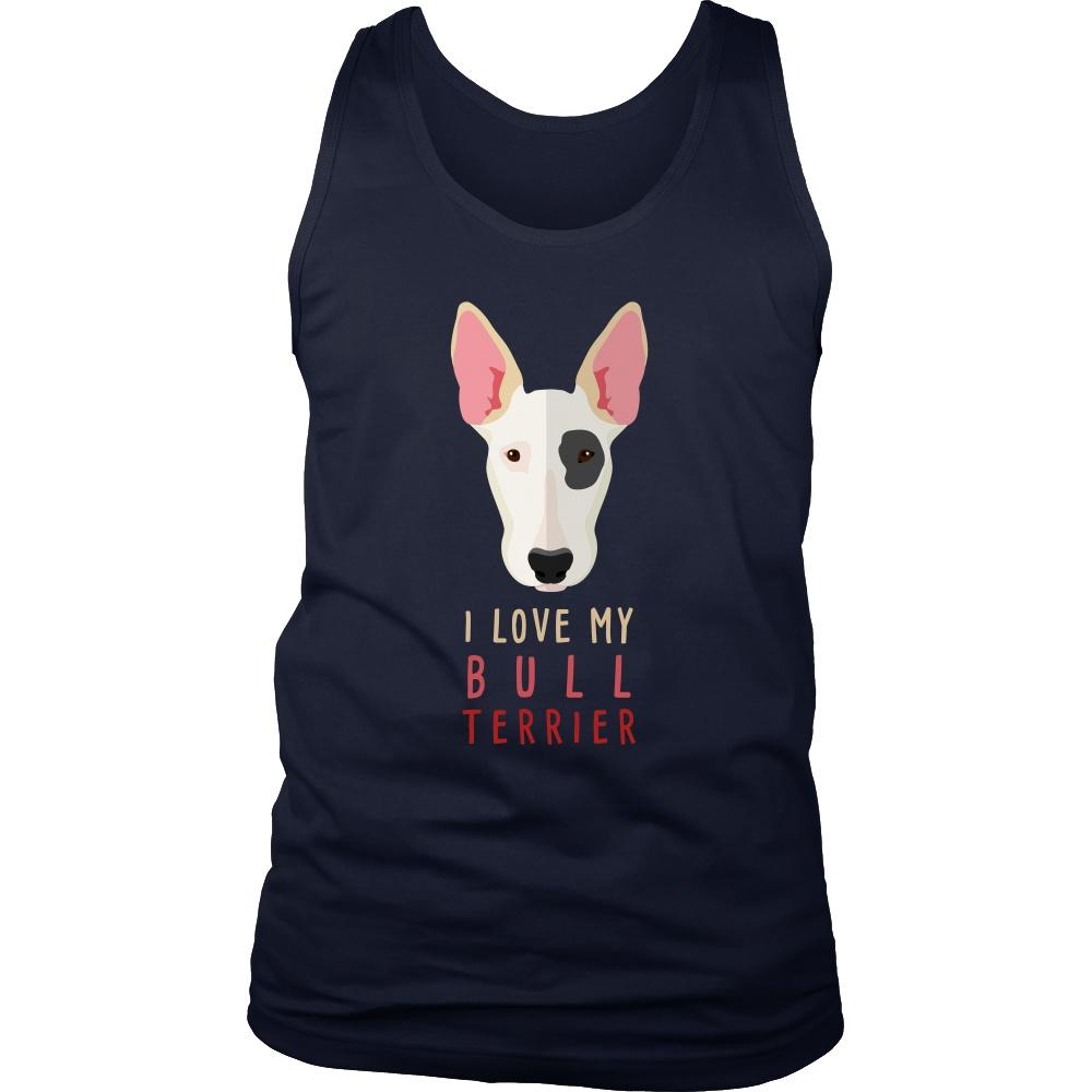 Dogs Tank Top - I love my Bull Terrier
