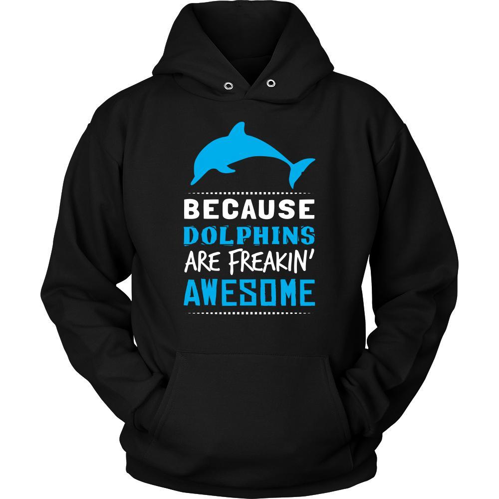 Dolphin Shirt - Awesome - Animal Lover Gift-T-shirt-Teelime | shirts-hoodies-mugs