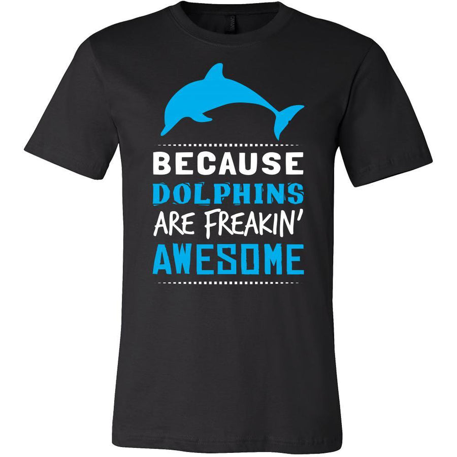 Dolphin Shirt - Awesome - Animal Lover Gift-T-shirt-Teelime | shirts-hoodies-mugs