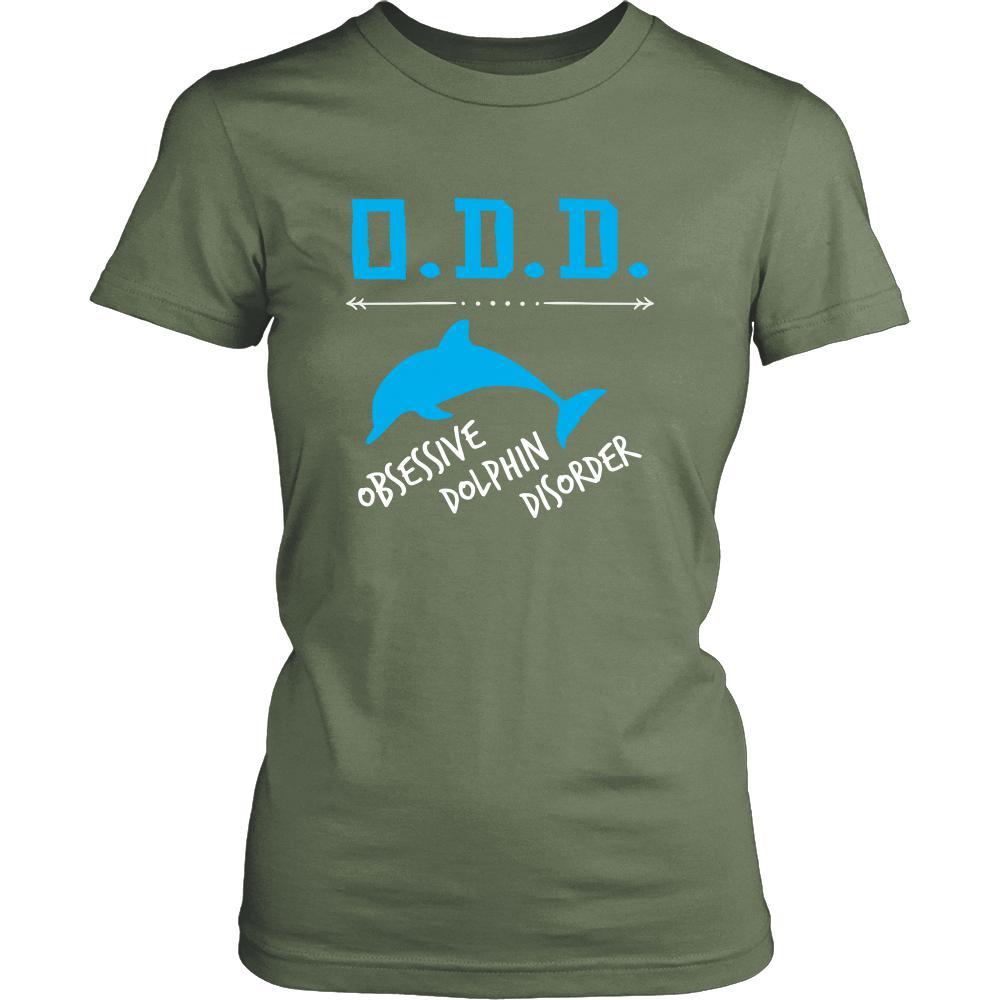 Dolphin Shirt - O.D.D. - Animal Lover Gift-T-shirt-Teelime | shirts-hoodies-mugs