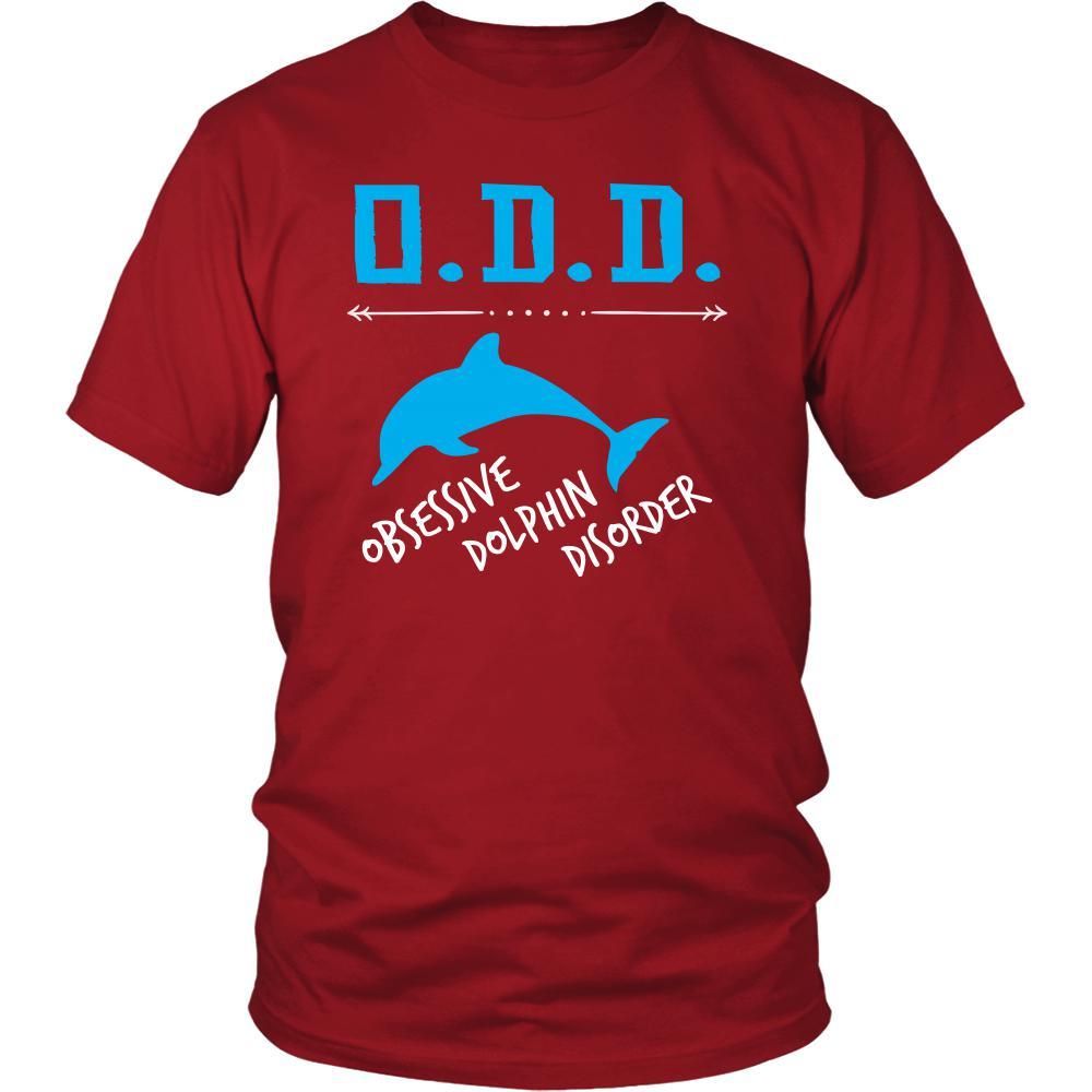 Dolphin Shirt - O.D.D. - Animal Lover Gift-T-shirt-Teelime | shirts-hoodies-mugs
