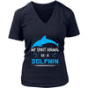 Dolphin Shirt - Spirit Animal - Animal Lover Gift-T-shirt-Teelime | shirts-hoodies-mugs