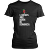Dominica Shirt - Legends are born in Dominica - National Heritage Gift-T-shirt-Teelime | shirts-hoodies-mugs