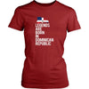 Dominican Republic Shirt - Legends are born in Dominican Republic - National Heritage Gift-T-shirt-Teelime | shirts-hoodies-mugs