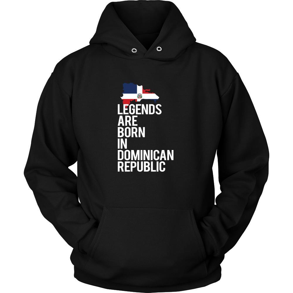 Dominican Republic Shirt - Legends are born in Dominican Republic - National Heritage Gift-T-shirt-Teelime | shirts-hoodies-mugs