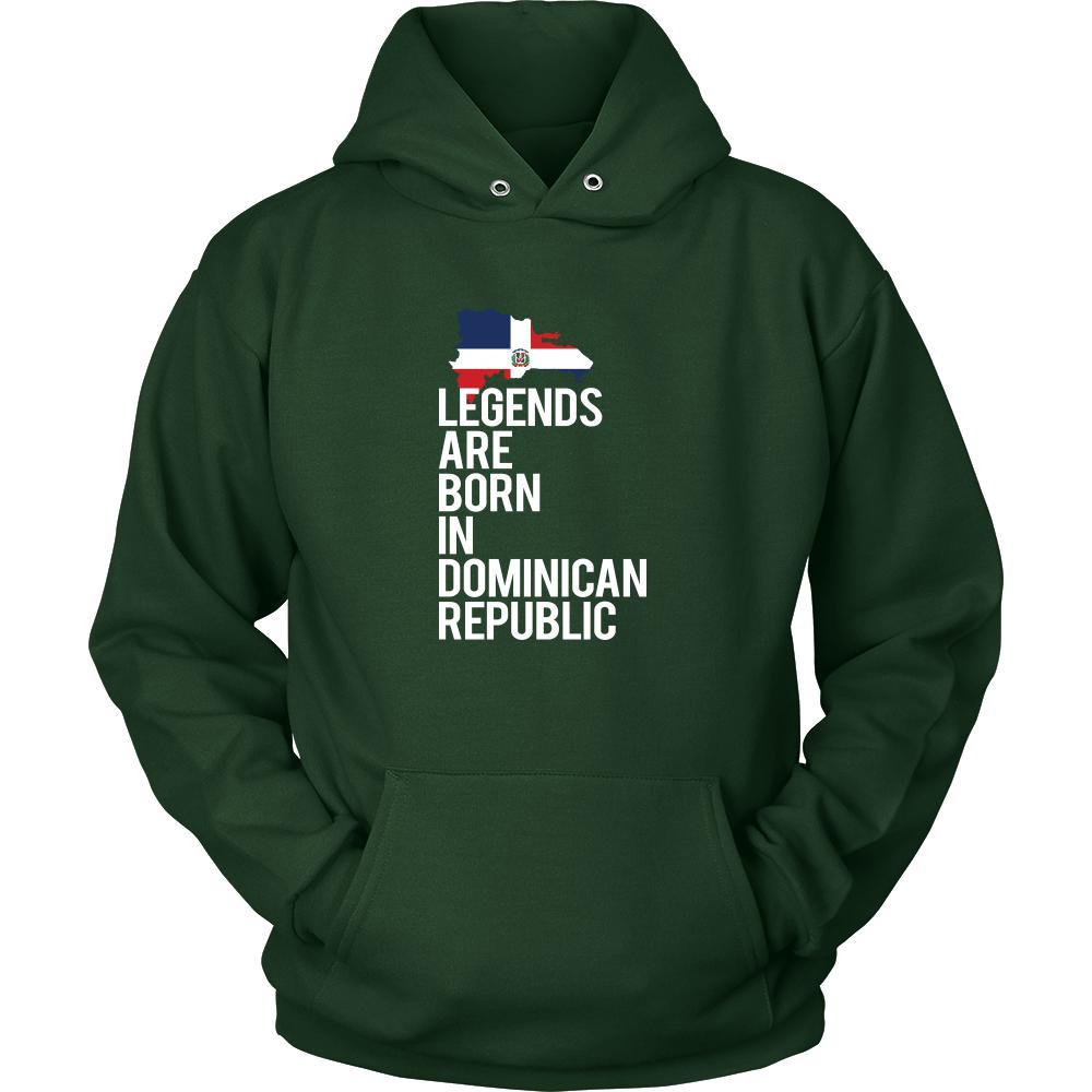 Dominican Republic Shirt - Legends are born in Dominican Republic - National Heritage Gift-T-shirt-Teelime | shirts-hoodies-mugs