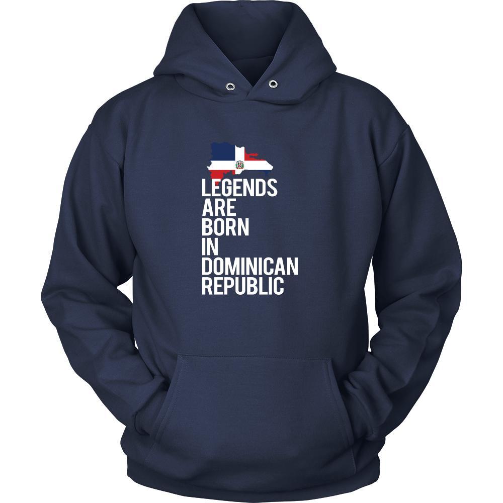 Dominican Republic Shirt - Legends are born in Dominican Republic - National Heritage Gift-T-shirt-Teelime | shirts-hoodies-mugs