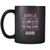 Drag Racing Girls that life fast cars and racing aren't weird they are rare gift from God 11oz Black Mug-Drinkware-Teelime | shirts-hoodies-mugs