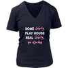 Drag Racing Shirt - Some girls play house real girls go Drag Racing- Sport Lady-T-shirt-Teelime | shirts-hoodies-mugs