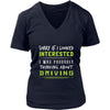 Driving Shirt - Sorry If I Looked Interested, I think about Driving - Hobby Gift-T-shirt-Teelime | shirts-hoodies-mugs