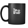 Driving The Driver 11oz Black Mug-Drinkware-Teelime | shirts-hoodies-mugs