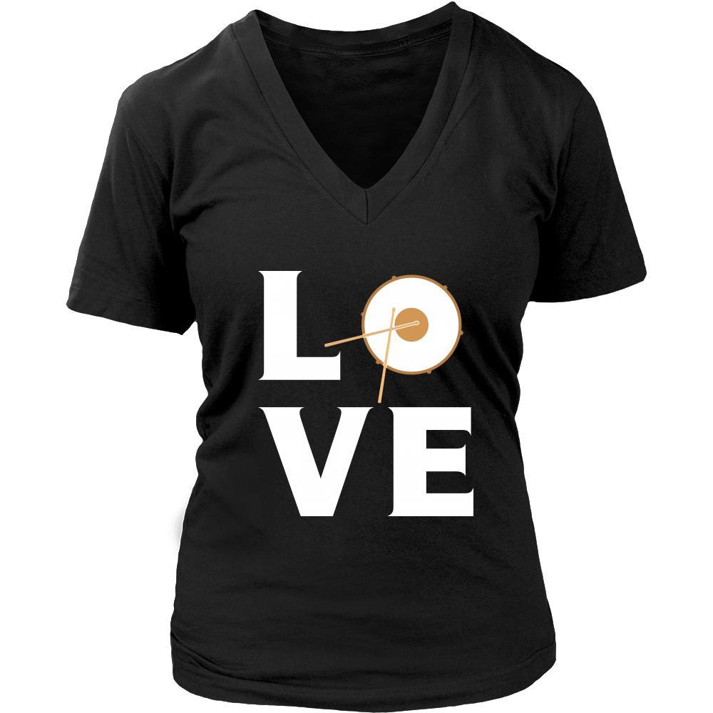 Drummer - LOVE Drummer - Music Profession/Job Shirt-T-shirt-Teelime | shirts-hoodies-mugs