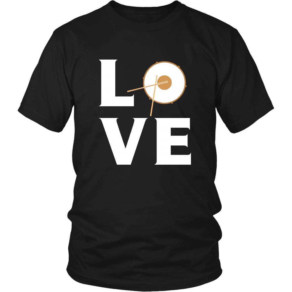 Drummer - LOVE Drummer - Music Profession/Job Shirt-T-shirt-Teelime | shirts-hoodies-mugs