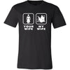 Drummer - Your wife My wife - Father's Day Profession/Job Shirt-T-shirt-Teelime | shirts-hoodies-mugs