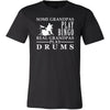 Drums Shirt Some Grandpas play bingo, real Grandpas go Drums Family Hobby-T-shirt-Teelime | shirts-hoodies-mugs